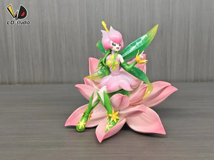 デジモン AN-STUDIO リリモン フィギュア Pre-order * Mine Studio Digimon Lilimon Resin Statue - Bucket&Shovel