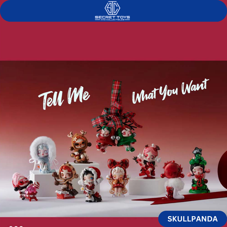 POPMART SKULLPANDA Tell Me What You Want Series Blind Box – STC POPMART SKULLPANDA Tell Me What You Want Series Blind Box – STC