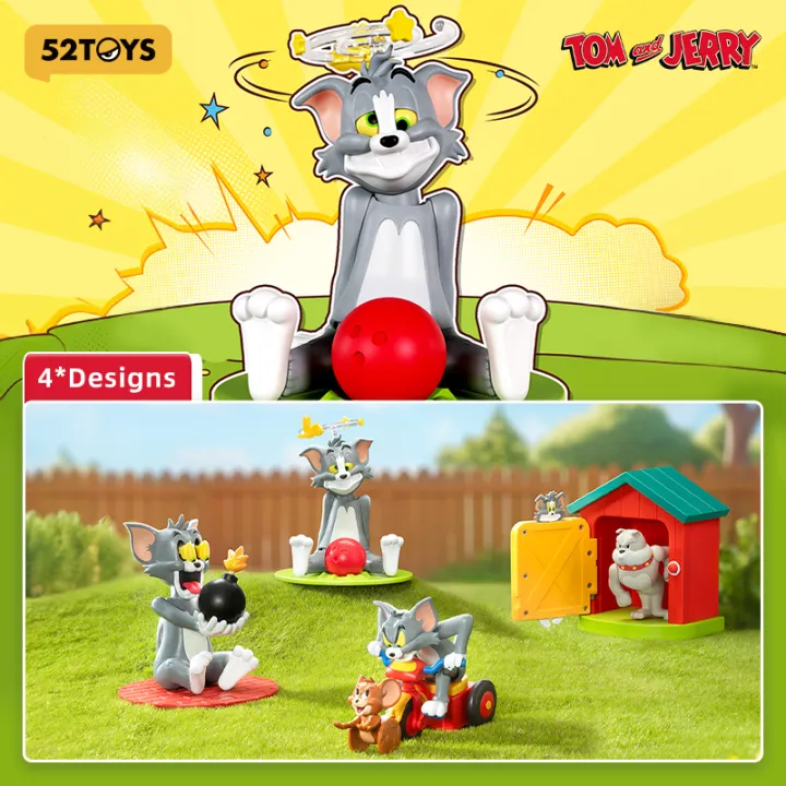 52TOYS TOM And JERRY Unlucky TOM Cat And Mouse Blind Box 52TOYS TOM And JERRY Unlucky TOM Cat And Mouse Blind Box