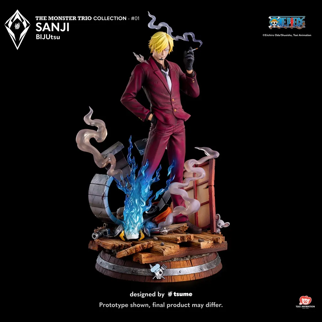Pre order】Tsume Studio 1/4 The Monster Trio Collection One Piece