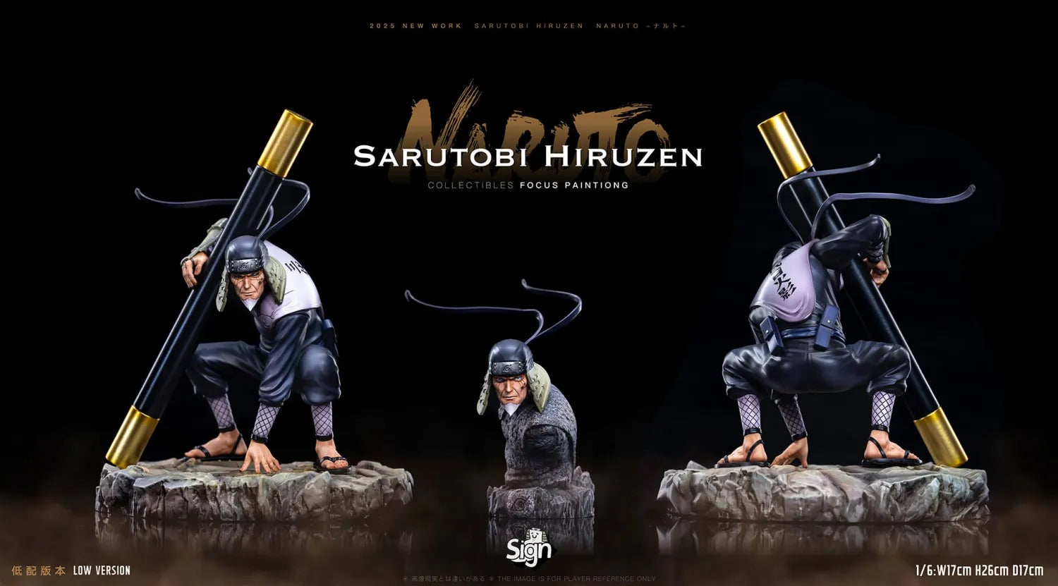 Pre order】Sign Studio 1/6 Naruto Sarutobi Hiruzen – STC Toys