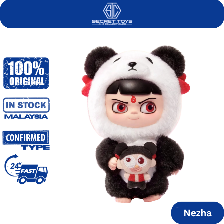 PopMart Original NeZha 2 Dress Up Party Series Vinyl Plush Doll