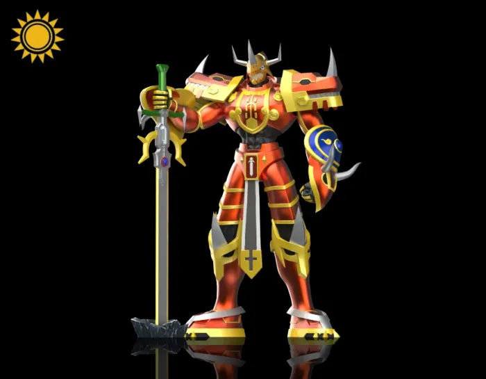 デジモン Sun-STUDIO スカルサタモン フィギュア Pre order】Sun Studio - Digimon Kaiser Greymon – STC Toys