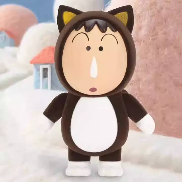 Original CIMON Crayon Shin-Chan Animal Cosplay Series Blind Box正版青物蜡笔小新cos小动物系列盲盒植绒公仔潮玩手办摆件礼物女