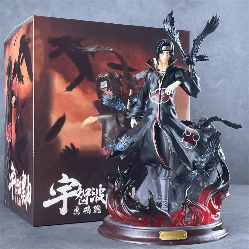 Naruto Premium Crow Hall Uchiha Itachi Akatsuki GK Statue Anime