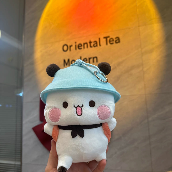 Original Yier & bubu Emoticon Plushie Keychain/Bag Charm 一二布布表情包公仔毛绒玩偶包包挂件可爱少女钥匙扣520节日礼物