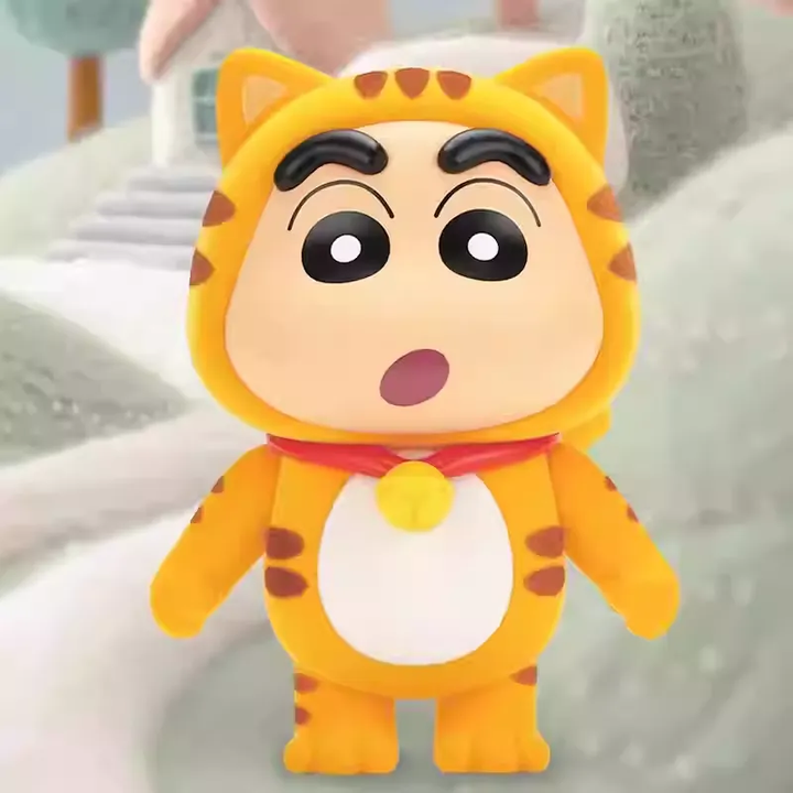 Original CIMON Crayon Shin-Chan Animal Cosplay Series Blind Box正版青物蜡笔小新cos小动物系列盲盒植绒公仔潮玩手办摆件礼物女