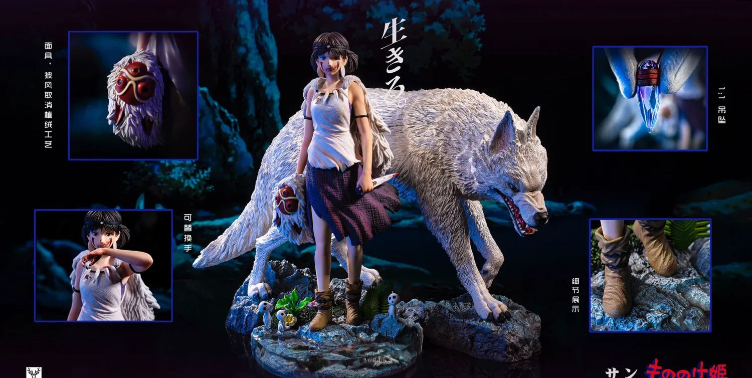 Pre order】White Deer Studio 1/6 Princess Mononoke San – STC Toys