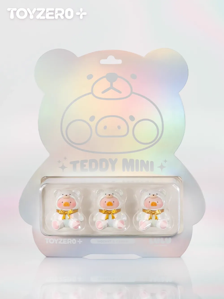 Original ToyZeroPlus Lulu The Piggy Teddy Mini Limited Edition Original ToyZeroPlus Lulu The Piggy Teddy Mini Limited Edition 罐头猪LuLuTEDDY MIN限定吊卡萌粒手办玩具桌面摆件