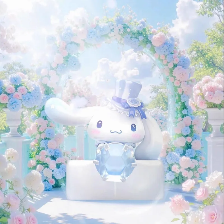 Original TOPTOY SANRIO Characters Romantic Wedding Blind Box 三丽鸥浪漫婚礼系列盲盒凯蒂猫酷洛米潮玩摆件礼物