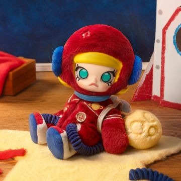 Original POP MART MOLLY Hello, Moon 1/8 Action Figure 泡泡玛特MOLLY你好月亮1/8可动人偶娃娃时尚礼物