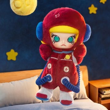 Original POP MART MOLLY Hello, Moon 1/8 Action Figure 泡泡玛特MOLLY你好月亮1/8可动人偶娃娃时尚礼物