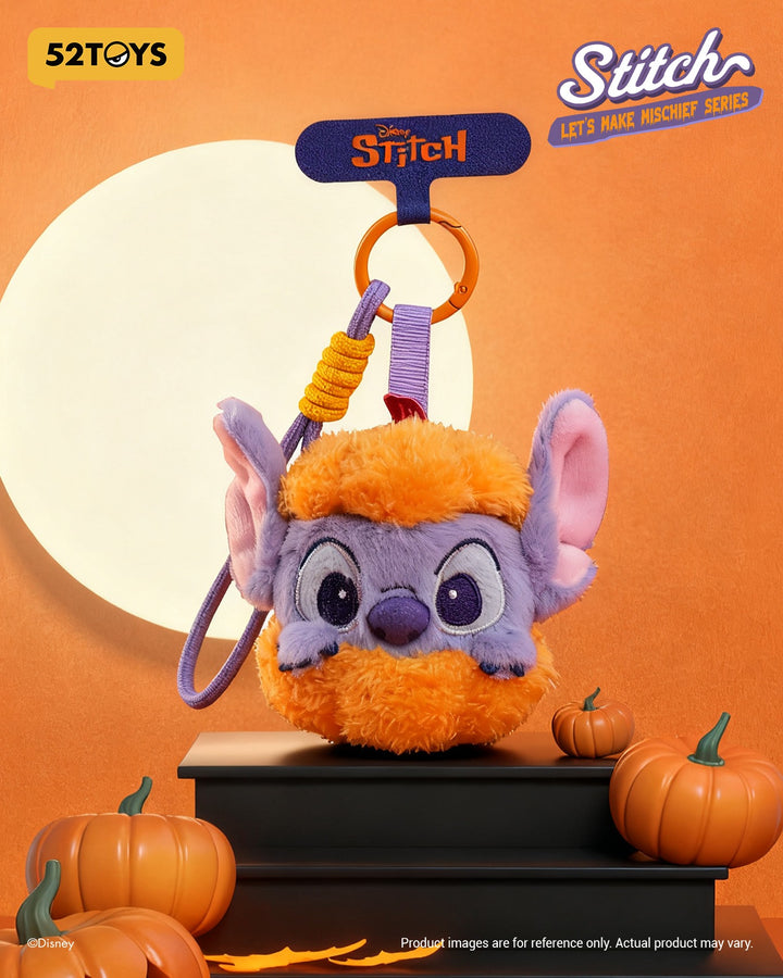 Original 52TOYS Stitch Let's Make Mischief Series – Plush Phone Strap Blind Box 迪士尼史迪奇 起来捣蛋毛绒玩偶系列盲盒