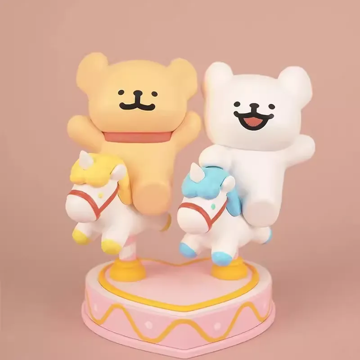 Original PLZDOT Maltese Line Puppy Happy Outing Series Blind Box 线条小狗欢乐郊游系列三代盲盒桌面摆件潮玩周边可爱女