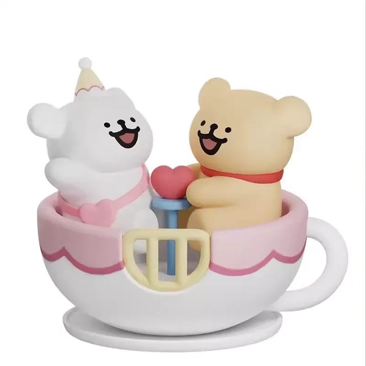 Original PLZDOT Maltese Line Puppy Happy Outing Series Blind Box 线条小狗欢乐郊游系列三代盲盒桌面摆件潮玩周边可爱女