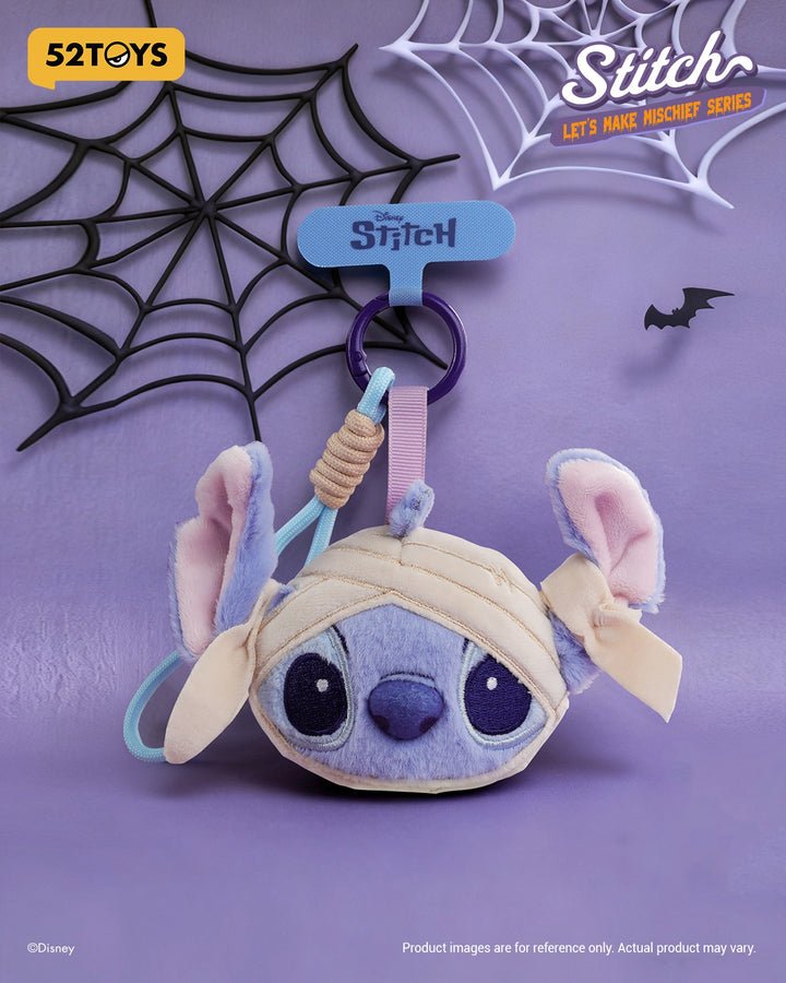 Original 52TOYS Stitch Let's Make Mischief Series – Plush Phone Strap Blind Box 迪士尼史迪奇 起来捣蛋毛绒玩偶系列盲盒