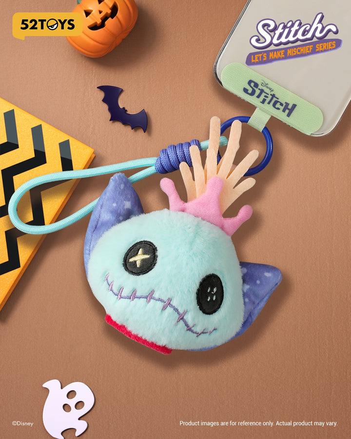 Original 52TOYS Stitch Let's Make Mischief Series – Plush Phone Strap Blind Box 迪士尼史迪奇 起来捣蛋毛绒玩偶系列盲盒