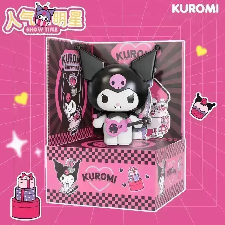 Original Sanrio Kuromi BIG BAND Bluetooth Speaker 三丽鸥库洛米大娃摆件蓝牙音响高音质可爱创意闺蜜女生毕业礼物