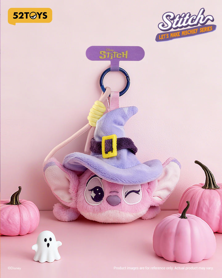 Original 52TOYS Stitch Let's Make Mischief Series – Plush Phone Strap Blind Box 迪士尼史迪奇 起来捣蛋毛绒玩偶系列盲盒