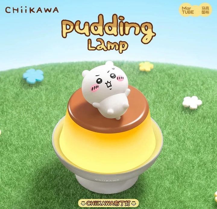 Original MARTUBE ChiiKAWA Pudding Lamp 马克图布Chiikawa吉伊卡哇布丁小夜灯卧室床头氛围台灯生日礼物女