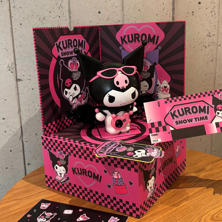 Original Sanrio Kuromi BIG BAND Bluetooth Speaker 三丽鸥库洛米大娃摆件蓝牙音响高音质可爱创意闺蜜女生毕业礼物