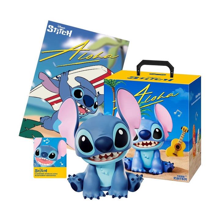 Original MARTUBE Stitch Big Figurine Audio Bluetooth Speaker 史迪仔大娃摆件音响蓝牙音箱小型可爱女生生日礼物高音质