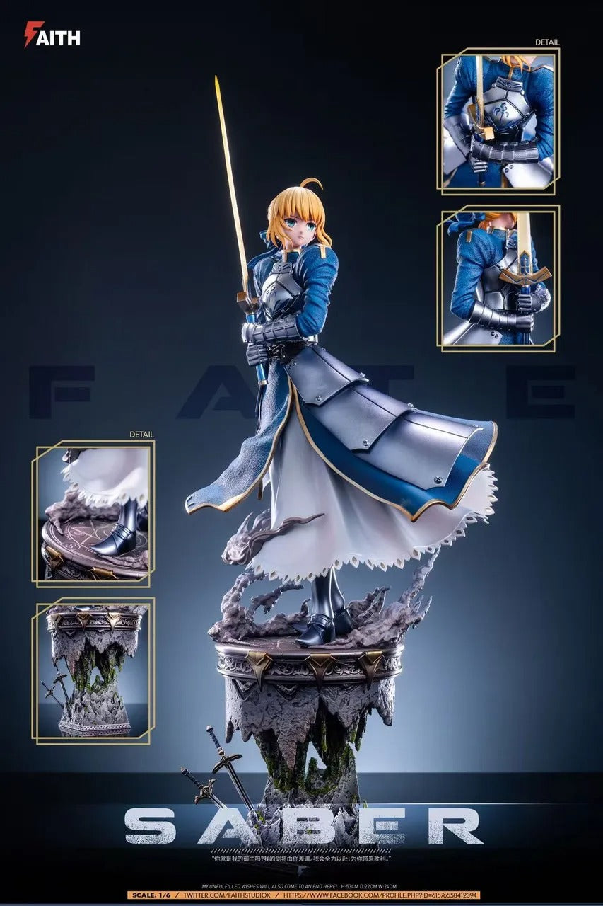 Pre order】Faith Studio 1/6 Fate/stay night Saber – STC Toys