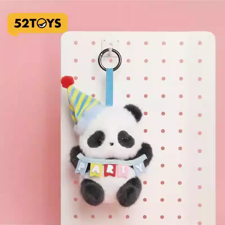 Original 52TOYS Panda Roll Party Series Plushies 胖哒幼派对系列毛绒盲盒手办潮玩玩具熊猫摆件