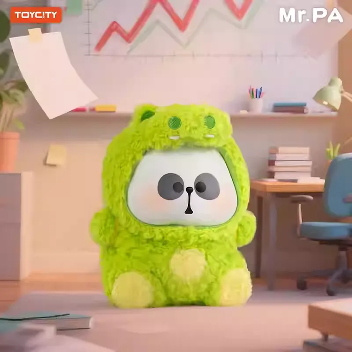 Original MR.PA 200% Cute Beast Company Plush Series Blind Box 耙老师萌兽公司系列毛绒200%大体盲盒摆件礼物
