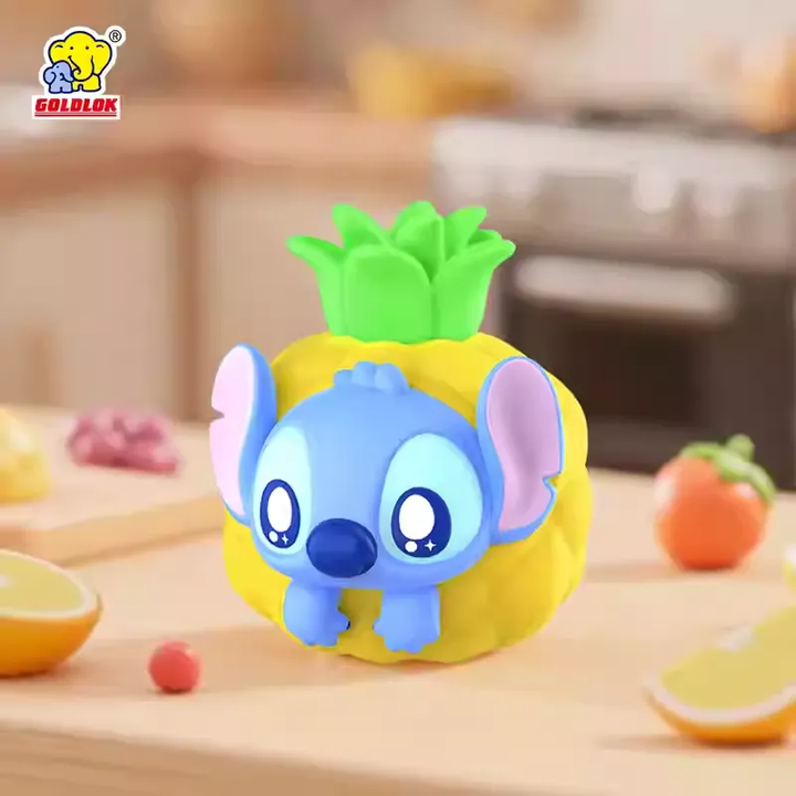 Original GOLDLOK Stitch Magnetic Cute Blind Box 史迪奇磁吸萌粒盲盒摆件潮玩礼物盲袋手办玩具