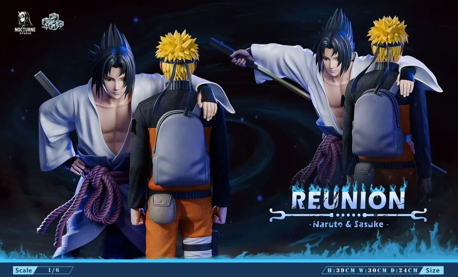 Pre order】Nocturne Studio x ICE Studio 1/6 The Reunion Naruto