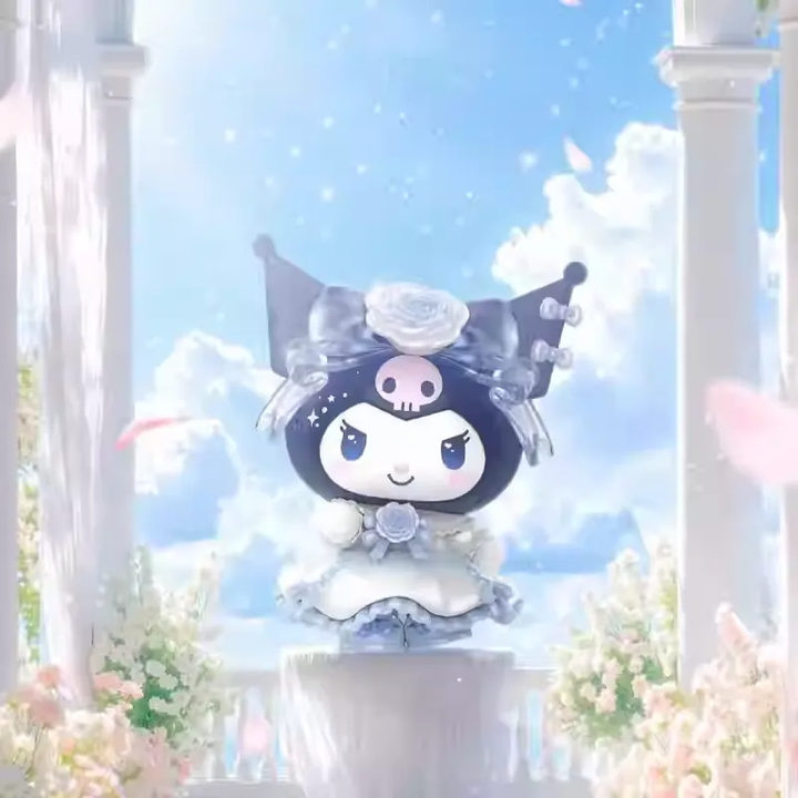 Original TOPTOY SANRIO Characters Romantic Wedding Blind Box 三丽鸥浪漫婚礼系列盲盒凯蒂猫酷洛米潮玩摆件礼物