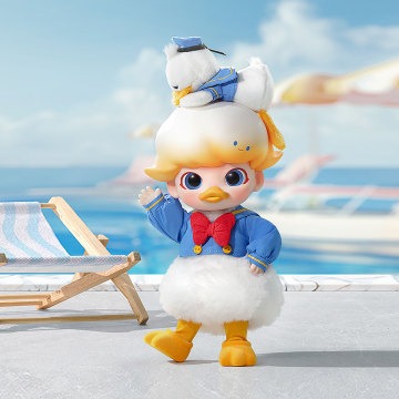 Original POP MART DIMOO Donald Duck 1/8 Action Figure 泡泡玛特DIMOO 唐老鸭1/8可动人偶玩具可爱手办礼物
