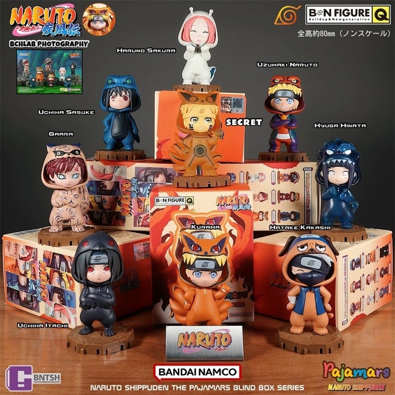 Original Bandai Namco X BN Figure Q Blind Box Naruto Pyjamas