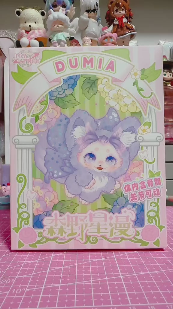 Original Maytree Dumia Morino Star Comics Movable Vinyl Plush Series 森野星漫毛绒关节娃娃幻想生物手办潮玩摆件礼