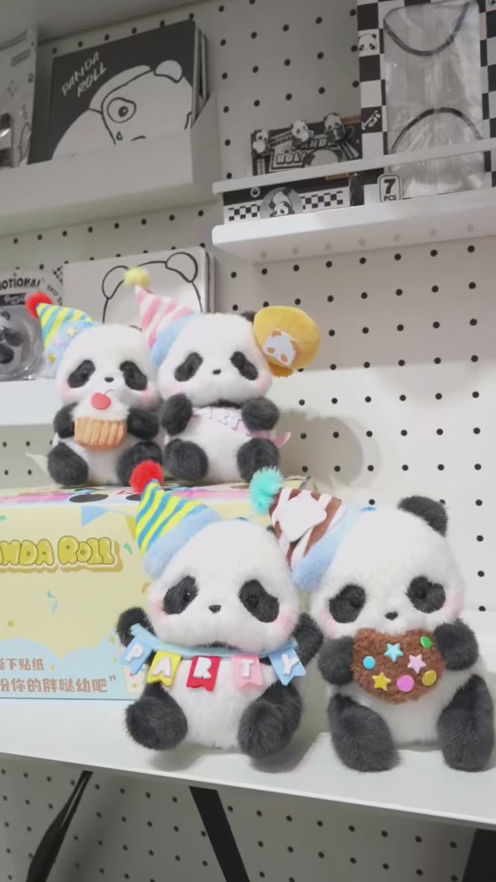 Original 52TOYS Panda Roll Party Series Plushies 胖哒幼派对系列毛绒盲盒手办潮玩玩具熊猫摆件
