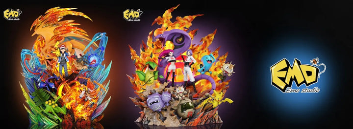 【Pre order】EMO Studio - Pokemon Team Rocket with LED