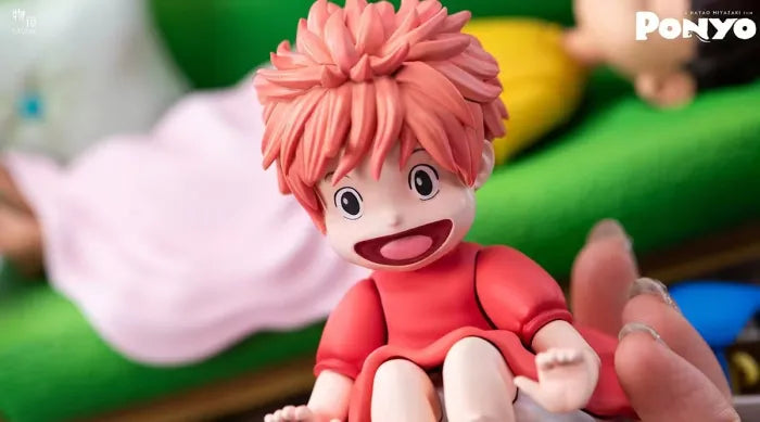 【Pre order】Wu Yu Studio 1/6 Ponyo on the Cliff Ponyo & Sosuke