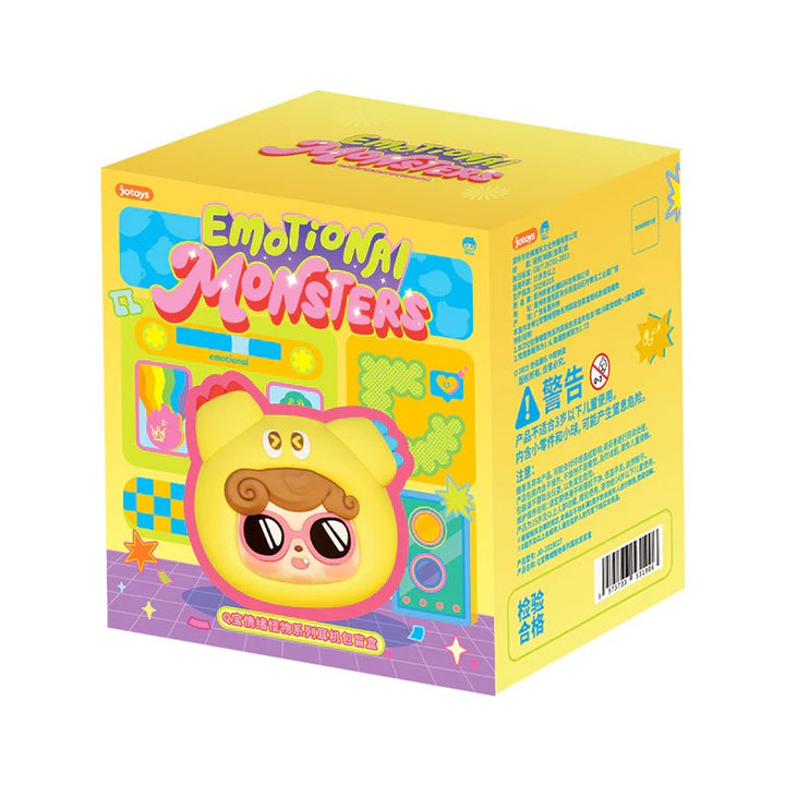 Original JOTOYS Q KID Emotional Monsters Series Earphone bag Blind Box Q宝情绪怪兽系列耳机包盲盒