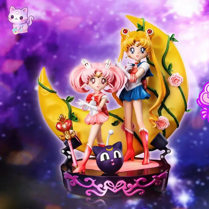 【Pre order】Chibi Studio - ‌Sailor Moon & Chibi Moon