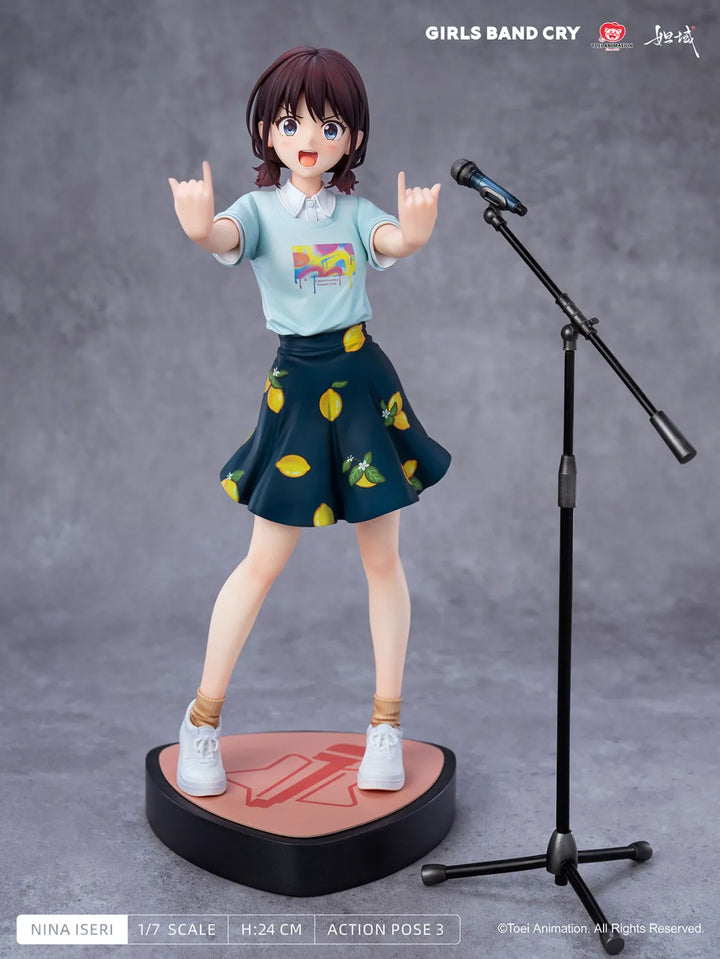 【Pre order】Toei Animation 1/7 PVC Girls Band Cry Nina Iseri (Copyright)