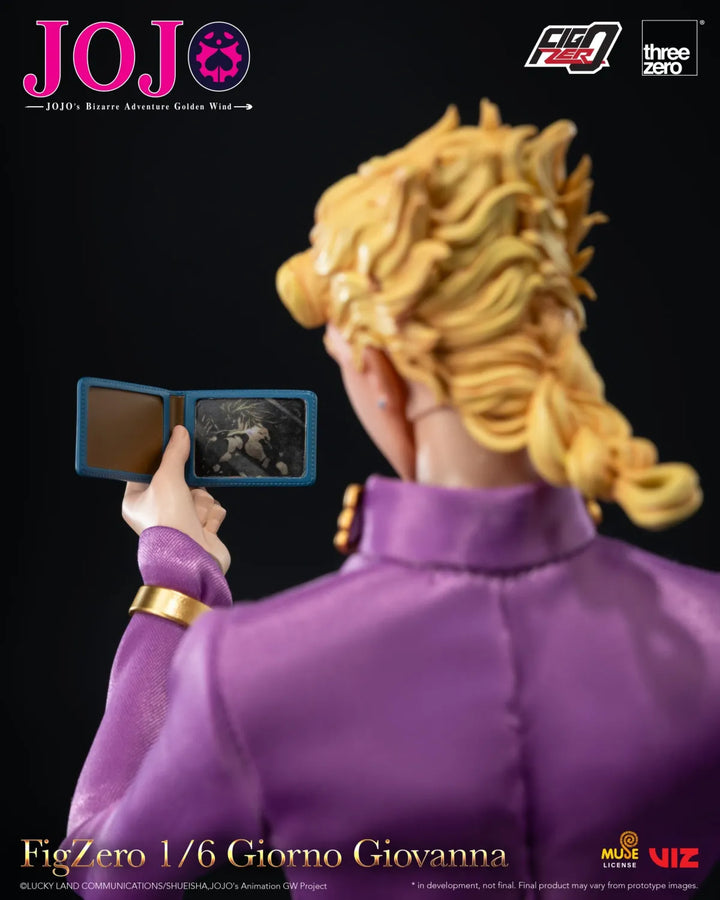【Pre order】Threezero 1/6 JoJo's Bizarre Adventure: Golden Wind FigZero Giorno Giovanna 3Z06570M0 (Copyright)