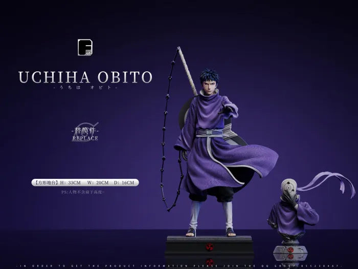 【Pre order】Dream Fly Studio 1/6 & 1/1 Bust Naruto Uchiha Obito