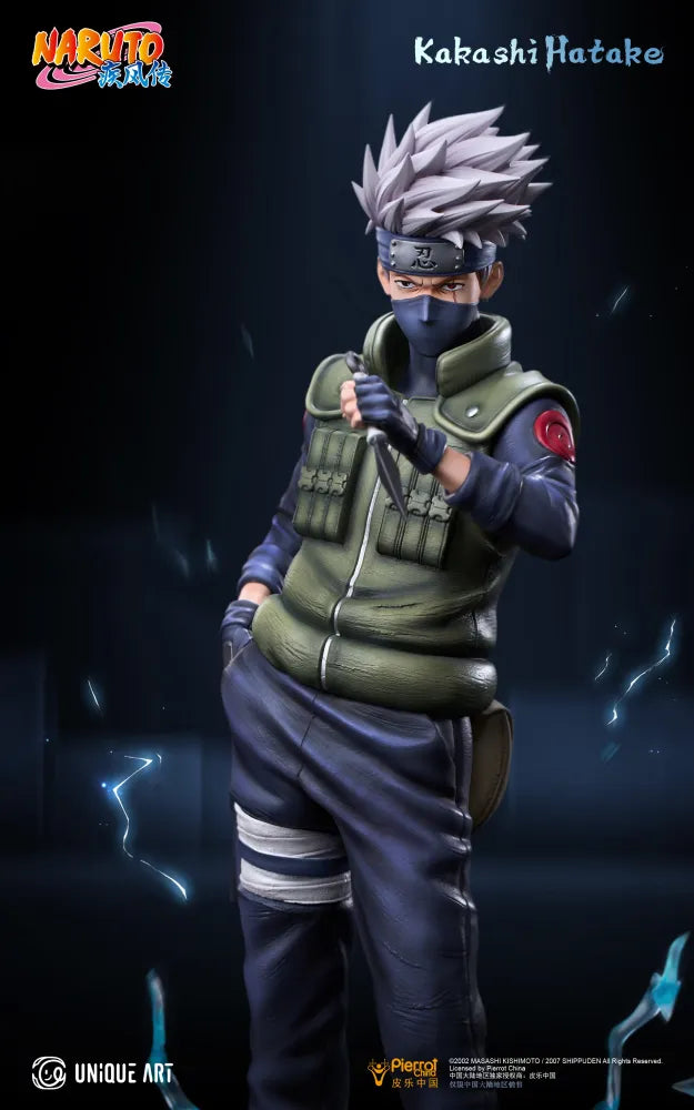 【Pre order】Unique Art Studio 1/6 PVC Naruto Hatake Kakashi & Uchiha Obito (Copyright)