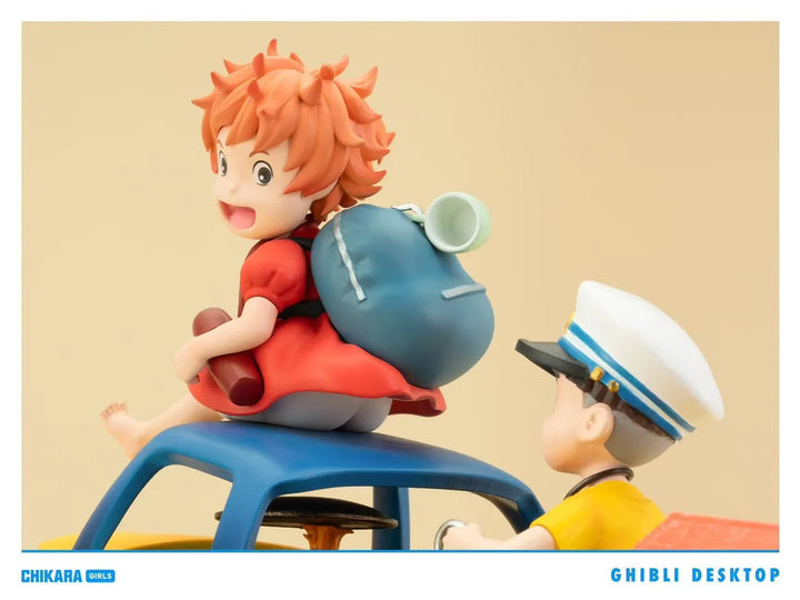 【Pre order】Chikara Studio - Ponyo on the Cliff Ponyo & Sosuke