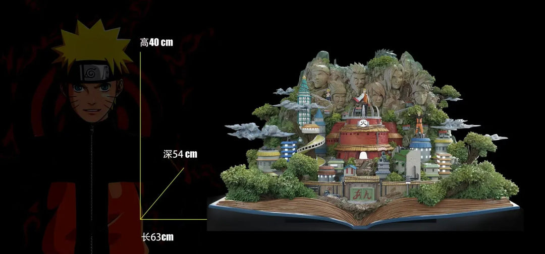 【Pre order】Wasp Studio - Naruto Hidden leaf village & Valley of the End with LED