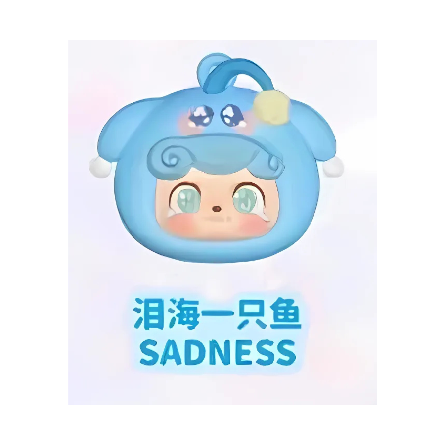 Original JOTOYS Q KID Emotional Monsters Series Earphone bag Blind Box Q宝情绪怪兽系列耳机包盲盒