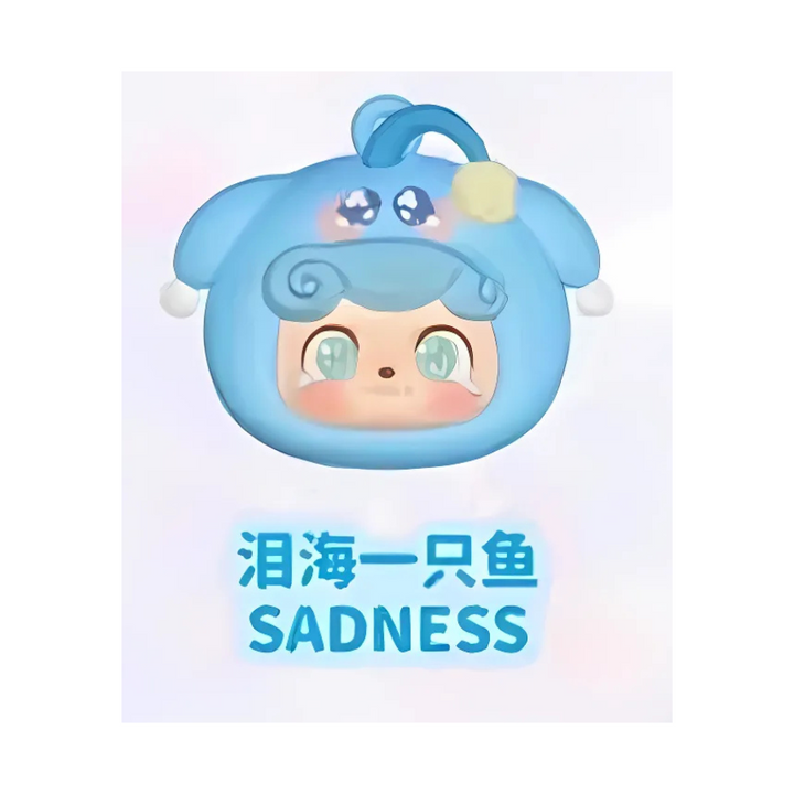 Original JOTOYS Q KID Emotional Monsters Series Earphone bag Blind Box Q宝情绪怪兽系列耳机包盲盒