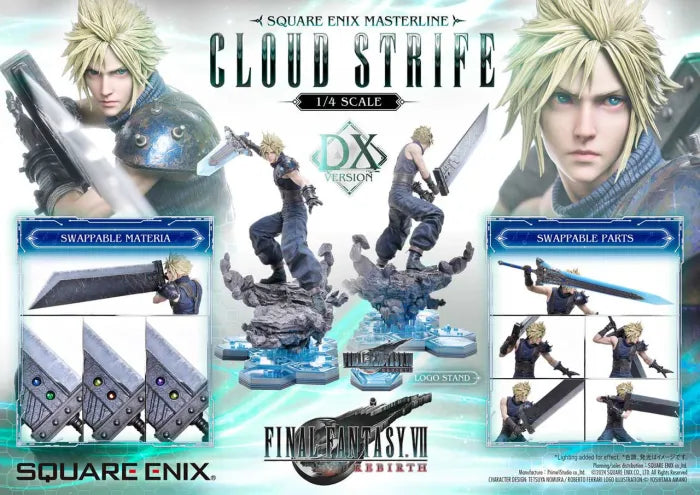 【Pre order】Prime 1 Studio 1/4 Final Fantasy VII Rebirth Cloud & Sephiroth (Copyright)