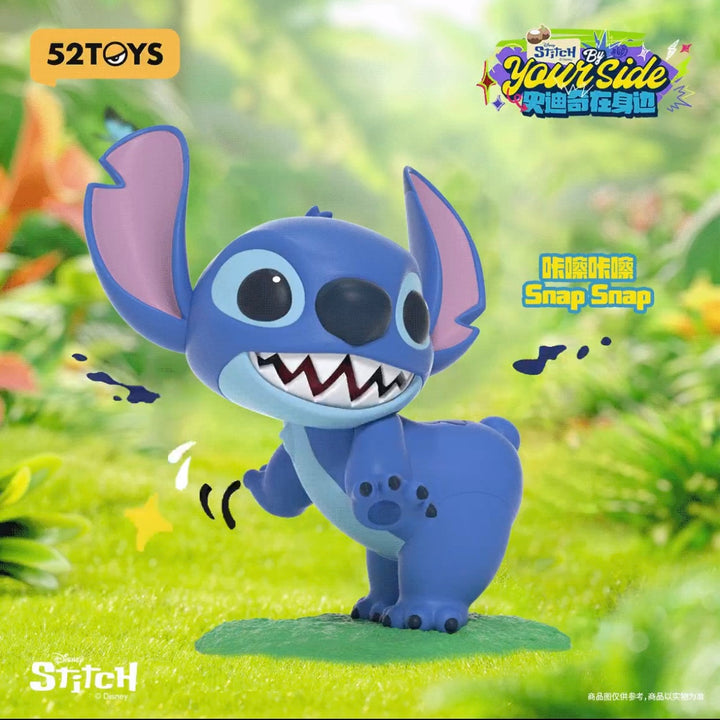 52TOYS Disney Stitch By Your Side Series Blind Box Figure Toy 52TOYS 史迪奇在身邊 發條可動 系列盲盒